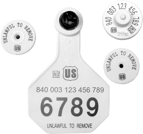 nais compliant 840 radio frequency rf ear tag|animal identification number 840.